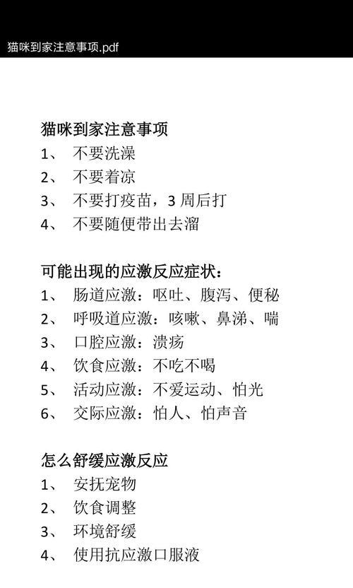 猫咪快要生了，如何照顾她们？（准备迎接新生命的关键事项与建议）